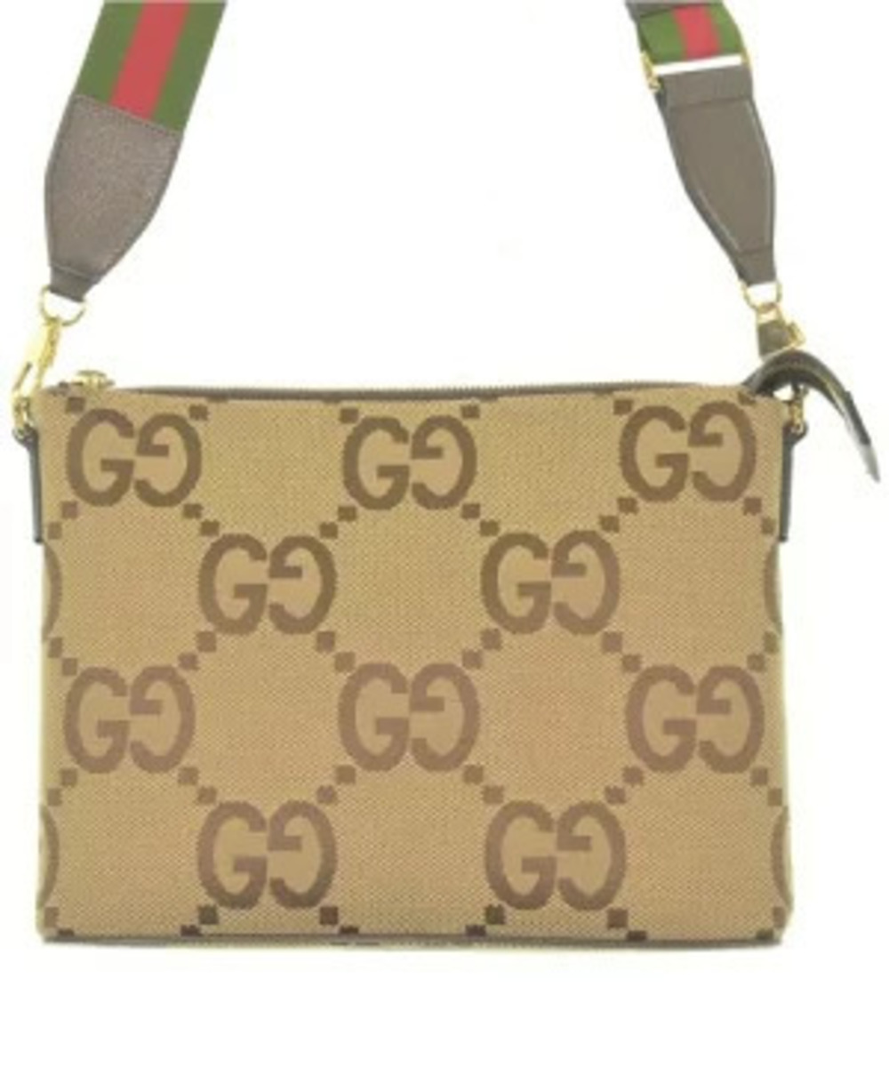 Gucci GG Supreme Messenger Bag beige ebony Brown